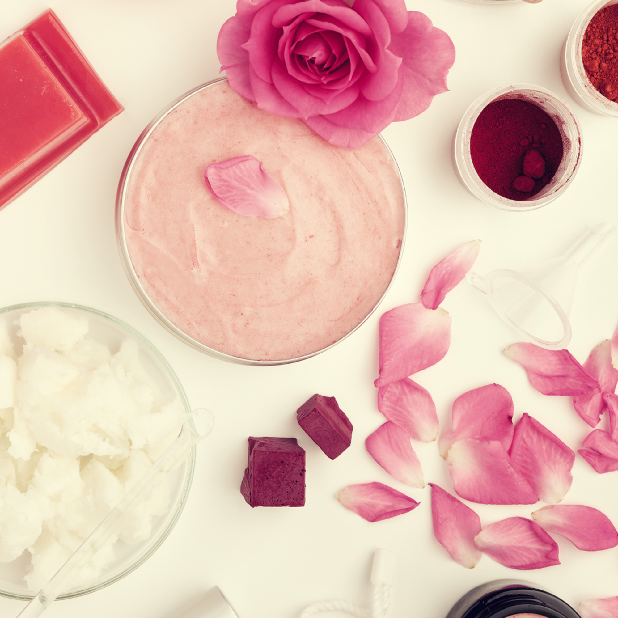 Beauty Products with Dried Ingredients